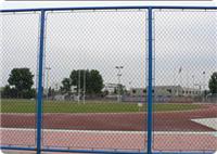 护栏网、框架护栏网、学校体育草场框架勾花围网