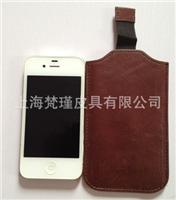 上海厂家高档订做真皮手机套 iphone保护皮套