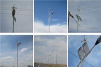 8米40W太阳能路灯 太阳能路灯发电机系统 神州风力发电机