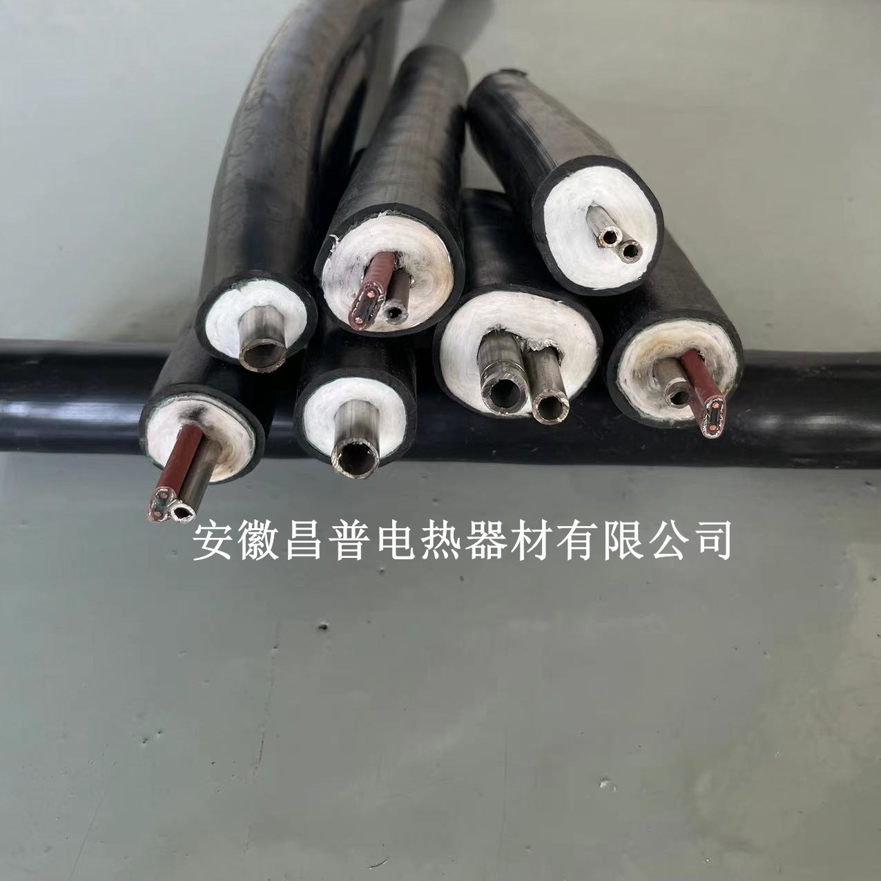 供应安徽昌普烟气伴热管线 伴热硅钢管 绝缘预制管