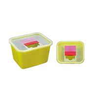 塑料方形利器盒找麦穗有各种规格加厚型塑料利器盒