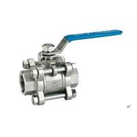 Supply of three ball valve Q11F-16P can also be welded ball valve actuators with threading platform with a variety of materials have certain stock