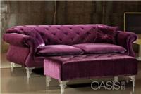 影楼紫色接单沙发厂家定做图片