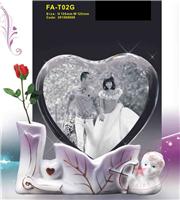 Macau wedding video ceramic swing sets Hong Kong wedding photo ceramic decorations ceramic crystal swing sets
