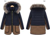 Women a generation of fat Korea Dinu Ou beauty supply Winter Women coat jacket dress factory outlets