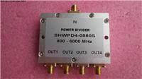 SHWPD4-0860S 0.8-6GHz WIFI 测试 2.4G 5.8G 一分四 RF射频高频功分器 分配器