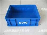上海塑料周转箱厂商 蓝色B箱直销 优质PP周转箱