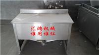 Electrically heated semi-automatic discharge frying machine