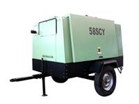 Supply Pescod 58SCY-8 diesel-powered mobile screw air compressor