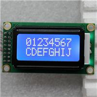 8 * 2 matrix screen, LCD liquid crystal display, COB module, blue and white.