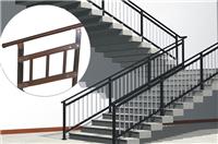 楼梯扶手安装栏杆|上海锌钢别墅楼梯扶手高度价格