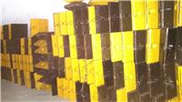珠海黄黑减速带样板提供， 中山耐用减速坡江门生产铸钢减速带
