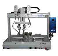 全自动焊锡机器人联合创新供应双头双工位自动焊锡机器人LHCX-T-6331S
