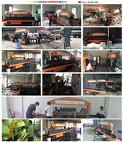 High brightness polished glass strip edging machine