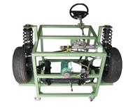 Power steering and front suspension training bench