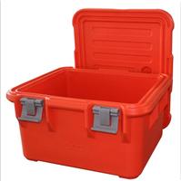 上海塑创源 保温箱75L SB2-A75 桔红色 保温配送箱、盒饭箱、保温箱