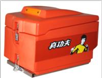 上海塑创源 外卖箱45L SB2-D45 桔红色 外卖保温箱、电瓶车尾箱、外卖箱