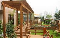 Kunming Merbau rest pavilion / Qujing Merbau platform processing price / lowest price Jinghong Merbau