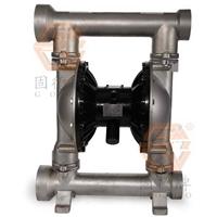 316L不锈钢气动隔膜泵 QBY3-125*三代隔膜泵 隔膜泵 铸钢隔膜泵