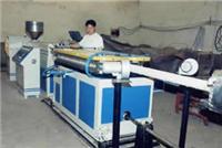 Bamboo prestressed plastic corrugated pipe production line
