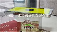 不锈钢箱体火锅桌 多多乐家具定做火锅餐桌 钢化玻璃餐桌