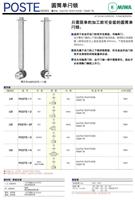 日本MIWA美和圆筒单闩锁U9POSTE-1