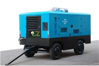 Kunming mountains mobile air compressor oil-free screw compressor rental lease