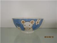 十二生肖陶瓷碗
