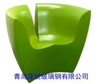 青岛玻璃钢酒店会所造型椅，玻璃钢造型椅