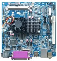 MITX嵌入式主板，板载ATOMD525，6COM，6USB，1PCI，双网口