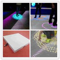 Full-color LED interactive tiles stage