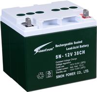 Race to Guangdong factory direct battery SN-12V38CH