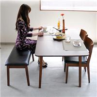 杭州现代北欧风格咖啡厅桌椅厂家定制北欧实木餐桌椅，咖啡厅简约沙发