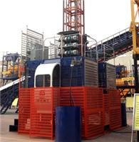 山东鸿达2吨双笼变频施工升降机1T 2T单笼客货电梯 施工电梯