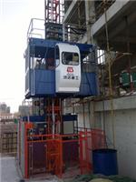山东鸿达1吨双笼变频施工升降机2T 4T 有对重双笼 变频型客货电梯 施工升降机Frequency conversion Construction Elevator