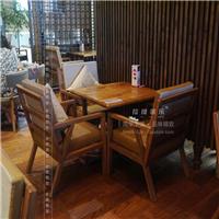 供应咖啡西餐厅桌椅 风格搭配桌椅 实木桌椅定制