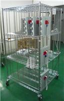 National Supply stainless / chrome steel frame * * SMT stencil material racks rack / module rack