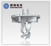 Titanium pump casting foundry casting titanium investment casting foundry