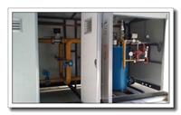 CNG gas flow pressure relief device station Station Description