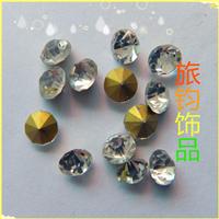 Yiwu Supply sharp diamond tip at the end end end crystal glass diamond drill tip