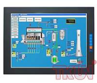 TKUN Direct 17-inch high-precision 5-wire resistive touch screen 17-inch industrial touch LCD display
