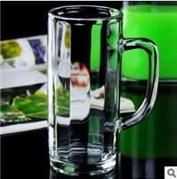 Factory Direct glass beer mug creative promotional gifts merchandise striped glass beer mug