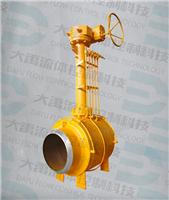 Underground natural gas fully welded ball valve