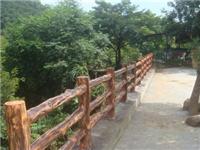 郑州古木纹护栏、河南古木纹栏杆、园林古木纹产品规格定制