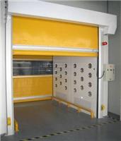 Supply fast, aluminum, crystal shutter doors, retractable stainless steel doors