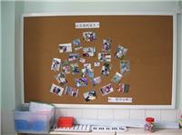 直销中山幼儿园软木墙版、软木留言板、软木宣传栏，长期供货，规格定制