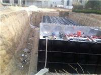 抗浮地埋式水箱现场施工条件