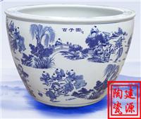 陶瓷大缸，水缸生产厂家 手绘陶瓷艺术水缸定做价格