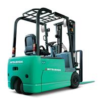 Supply of 1.8 tons Mitsubishi four three-wheel electric forklift rental forklift rental imports of used electric forklift rental