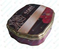 月饼铁罐,中秋节团圆月饼罐,高档异形月饼包装铁皮罐